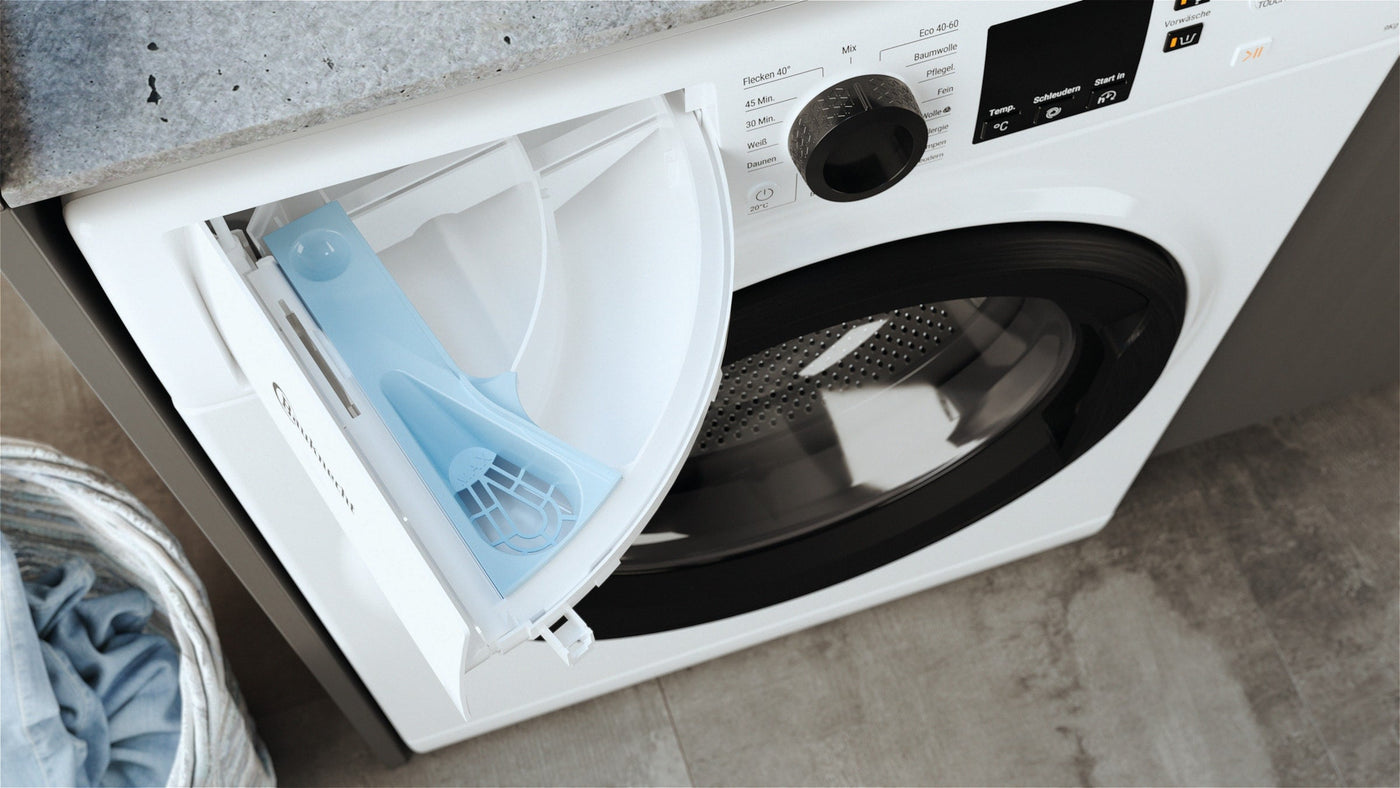 BAUKNECHT Super Eco 948 A Waschmaschine: 9 kg, 1400 U/Min, Fleckenfrei, Schnell