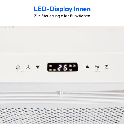 MEDION LIFE P502 Smarte Camping-Klimaanlage: 5.000 BTU, App- & Sprachsteuerung